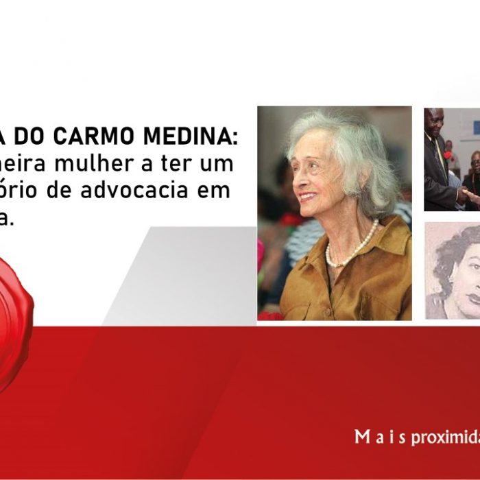 Maria do Carmo Medina: a primeira mulher a ter escritório de advocacia em Angola.