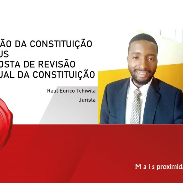 Revisão da constituição versus proposta de revisão pontual da constituição