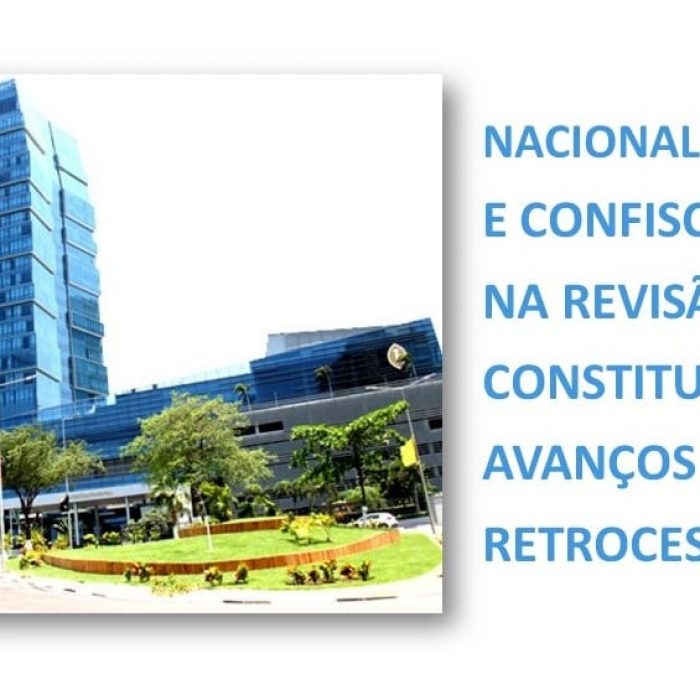 Nacionalizações e confiscos na revisão da constituição: Avanços ou retrocessos? – Leandro Ferreira