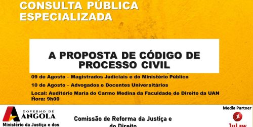 Consulta Pública sobre o Código de Processo Civil angolano