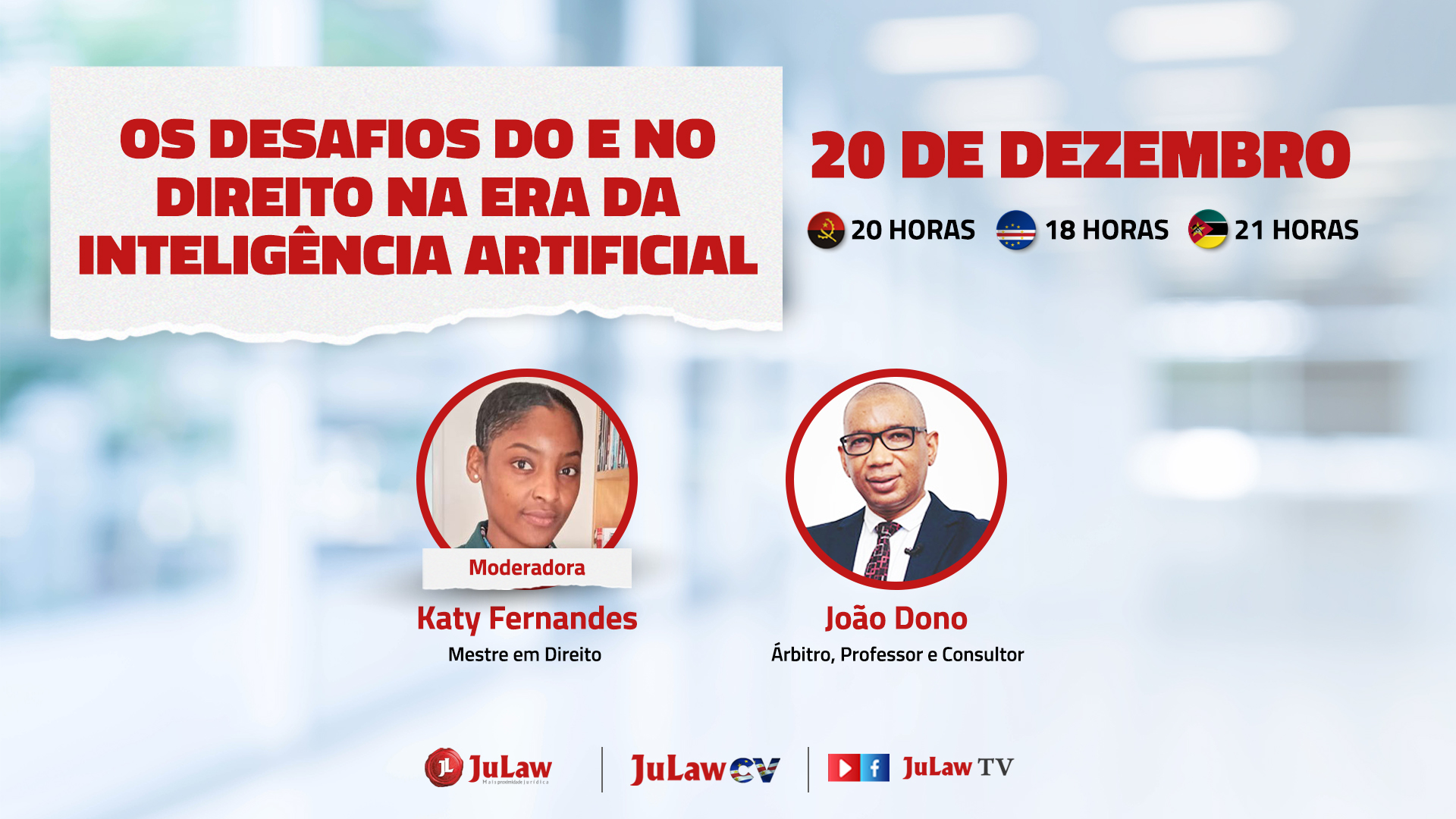 Você está visualizando atualmente LIVE – OS DESAFIOS DO E NO DIREITO NA ERA DA INTELIGÊNCIA ARTIFICIAL