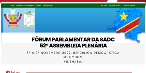 Paz e segurança dominam o Fórum Parlamentar da SADC