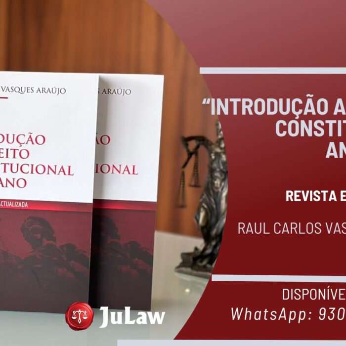 Livro Introdução ao Direito Constitucional Angolano de Raul Araújo já vai na sua 3a edição