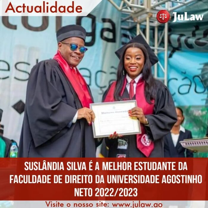 Suslândia Silva é a Melhor Estudante da Faculdade de Direito da UAN 2022/2023