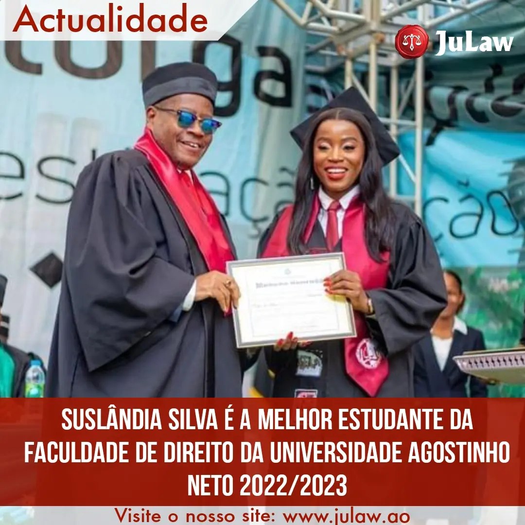 Você está visualizando atualmente Suslândia Silva é a Melhor Estudante da Faculdade de Direito da UAN 2022/2023